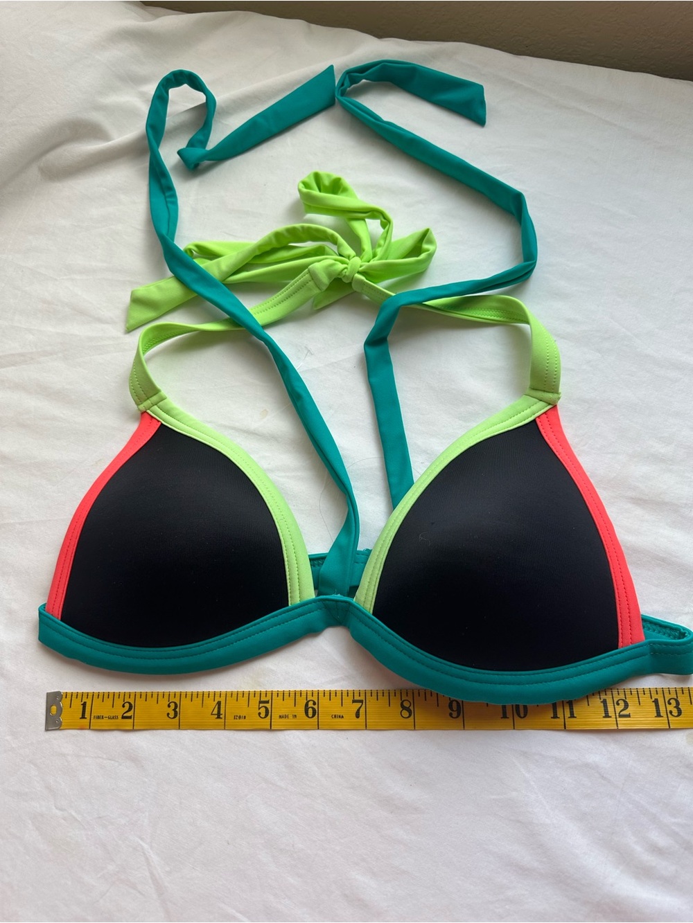 Victoria’s Secret PINK Color Block Bikini Top - Size M